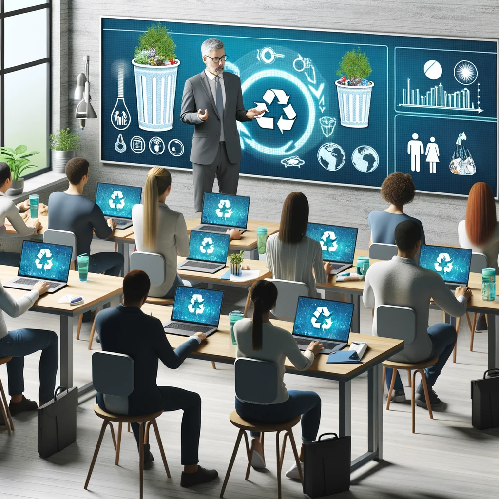 Gestión de Residuos Sostenible: Estrategias y Prácticas Innovadoras Subtítulo: Capacitación Profesional para un Futuro Verde Descripción General: Este curso integral de gestión de residuos está diseñado para equipar a profesionales, estudiantes y entusiastas del medio ambiente con conocimientos avanzados y habilidades prácticas para implementar sistemas de gestión de residuos sostenibles en sus comunidades o lugares de trabajo. A través de módulos interactivos y estudio de casos reales, los participantes aprenderán cómo convertir los desafíos de la gestión de residuos en oportunidades para la sostenibilidad ambiental, económica y social. Objetivos del Curso: Comprender la Problemática Actual: Analizar la situación global de los residuos y sus impactos en el medio ambiente y la sociedad. Aprender Estrategias de Minimización de Residuos: Explorar técnicas efectivas para reducir la generación de residuos en la fuente. Dominar la Separación y Reciclaje: Adquirir habilidades prácticas para implementar sistemas efectivos de separación en origen y reciclaje. Diseñar Sistemas de Gestión de Residuos: Crear planes de manejo que integren tecnologías innovadoras y prácticas sostenibles. Promover la Economía Circular: Entender cómo los residuos pueden convertirse en recursos valiosos en un ciclo de producción cerrado. Metodología: El curso combina teoría con práctica a través de: Videoconferencias: Sesiones impartidas por expertos en gestión de residuos y sostenibilidad. Talleres Prácticos: Ejercicios prácticos y simulaciones para aplicar lo aprendido. Estudios de Caso: Análisis de ejemplos reales de éxito en gestión de residuos a nivel mundial. Evaluaciones: Pruebas para evaluar y reforzar los conocimientos adquiridos. Proyecto Final: Desarrollo de un plan de gestión de residuos para una comunidad o empresa seleccionada. Duración: El curso tiene una duración total de 8 semanas, con una carga de trabajo de aproximadamente 3-4 horas por semana, lo que permite una flexibilidad adecuada para profesionales y estudiantes. Plataforma y Recursos: Plataforma Online: Acceso a un portal de aprendizaje virtual donde los participantes pueden ver vídeos, descargar material y participar en foros de discusión. Material Complementario: Acceso a artículos, herramientas y recursos digitales para profundizar en temas específicos. Certificación: Certificado de finalización que valida las competencias adquiridas en gestión de residuos sostenible. Público Objetivo: Profesionales del Sector Ambiental: Ingenieros, gestores ambientales y consultores que buscan actualizar o expandir sus habilidades. Organizaciones y Empresas: Equipos que necesiten implementar o mejorar sus prácticas de gestión de residuos. Estudiantes y Académicos: Personas interesadas en entrar o avanzar en el campo de la sostenibilidad ambiental. Beneficios del Curso: Mejora de Competencias Profesionales: Los participantes ganarán habilidades directamente aplicables en el campo de la gestión de residuos, aumentando su empleabilidad y capacidad profesional. Impacto Ambiental Positivo: Al aplicar los conocimientos adquiridos, los participantes podrán liderar cambios significativos en la gestión de residuos, contribuyendo a la sostenibilidad del planeta. Red de Profesionales: Oportunidad de conectarse con una red de profesionales y expertos en sostenibilidad de todo el mundo. Este curso ofrece una oportunidad única para aquellos comprometidos con la creación de un futuro más sostenible mediante la mejora de las prácticas de gestión de residuos en diversos contextos y sectores.